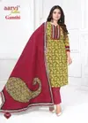 Gamthi Vol 12 By Aarvi Cotton Kurti With Bottom Dupatta Exporters In India